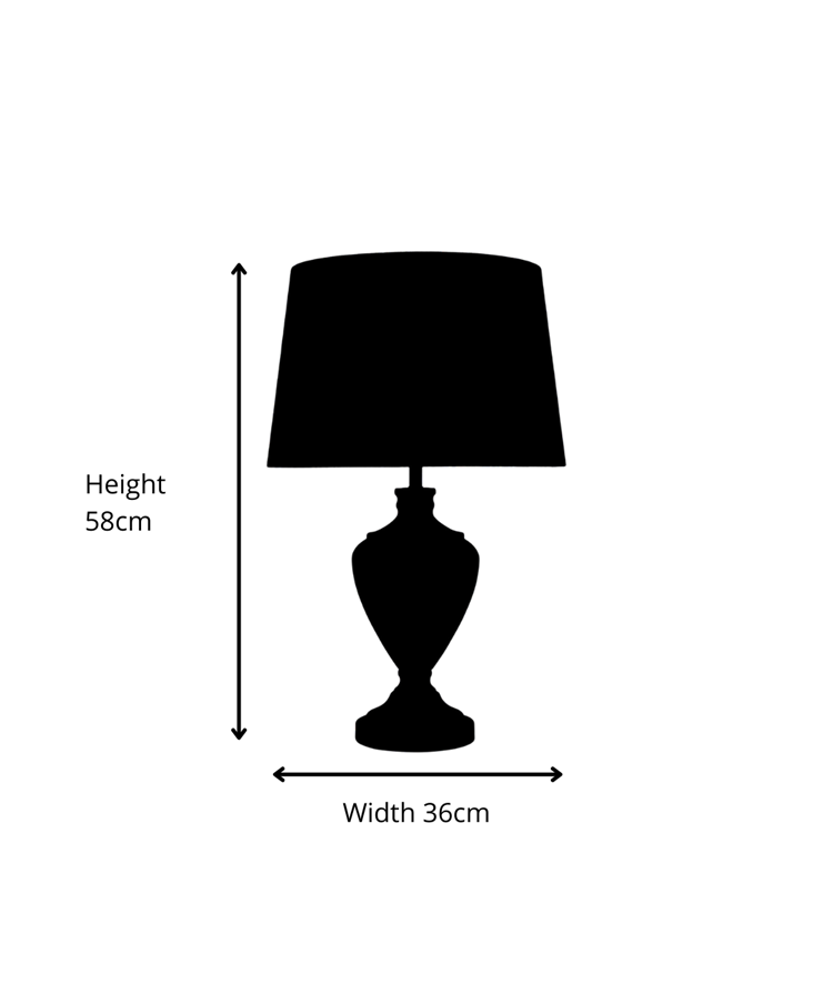 Hepburn Large Ceramic Table Lamp with Cream Gold Shade - Gold Print & Brass Hepburn Large Ceramic Table Lamp with Cream Gold Shade - Gold Print & Brass