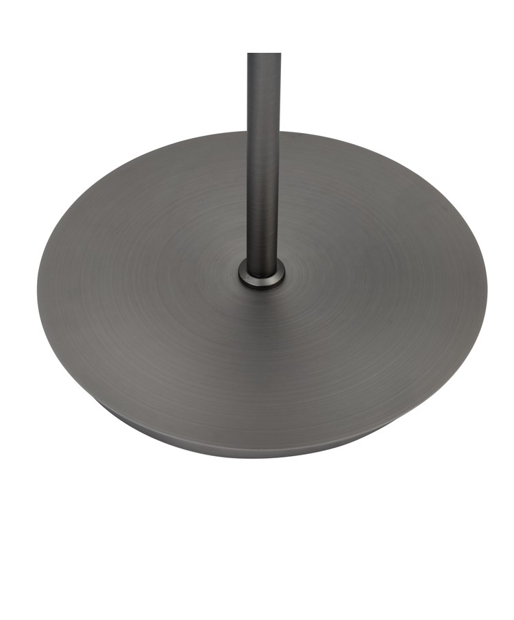 Cantilever Industrial Style Floor Lamp with Metal Shade - Pewter Grey Cantilever Industrial Style Floor Lamp with Metal Shade - Pewter Grey