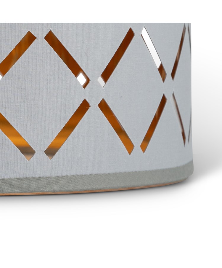 Laiser Cut Out Gold Lined Pendant Shade Laiser Cut Out Gold Lined Pendant Shade