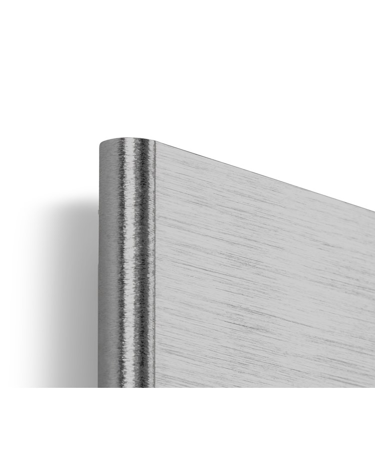 Slimline Brushed Aluminium 5watt Integrated LED Wall light