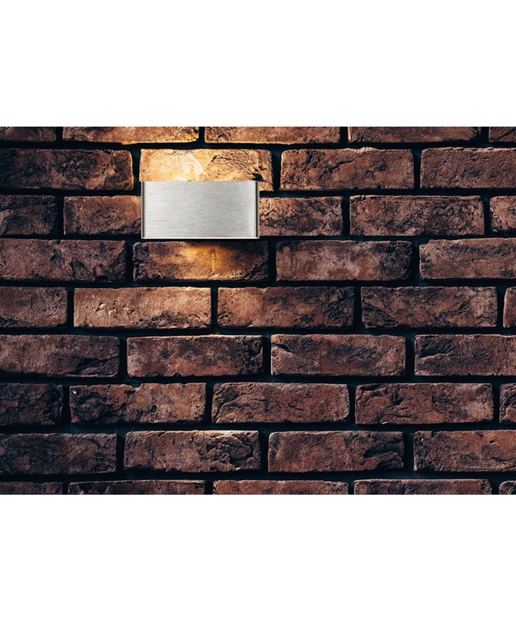 Slimline Brushed Aluminium 5watt Integrated LED Wall light Slimline Brushed Aluminium 5watt Integrated LED Wall light