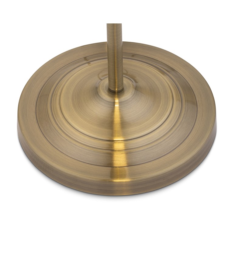 Malham Large Ceramic Floor Lamp with Ivory Pleated Shade - Green & Antique Brass Malham Large Ceramic Floor Lamp with Ivory Pleated Shade - Green & Antique Brass