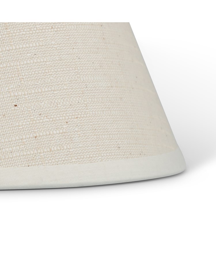 Camden Modern Candlestick Table Lamp with Natural Linen Shade - Cream & Gold Camden Modern Candlestick Table Lamp with Natural Linen Shade - Cream & Gold