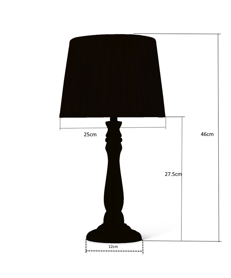 Camden Modern Candlestick Table Lamp with Cotton Pleated Shade - Cream & Gold Camden Modern Candlestick Table Lamp with Cotton Pleated Shade - Cream & Gold