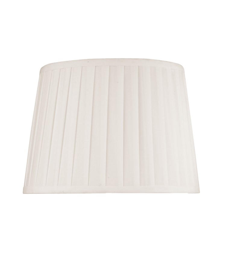 Camden Modern Candlestick Table Lamp with Cotton Pleated Shade - Cream & Gold Camden Modern Candlestick Table Lamp with Cotton Pleated Shade - Cream & Gold