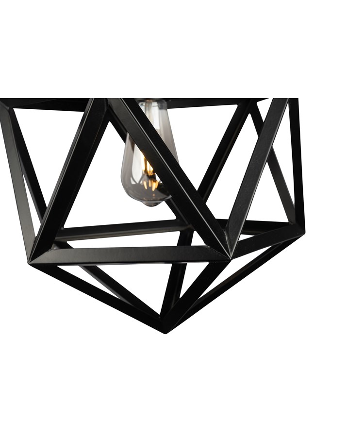 Dakono Modern Black Geometric Ceiling Pendant Light Dakono Modern Black Geometric Ceiling Pendant Light