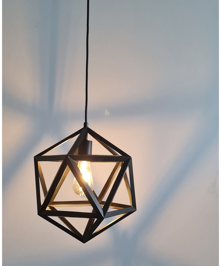 Dakono Modern Black Geometric Ceiling Pendant Light Dakono Modern Black Geometric Ceiling Pendant Light
