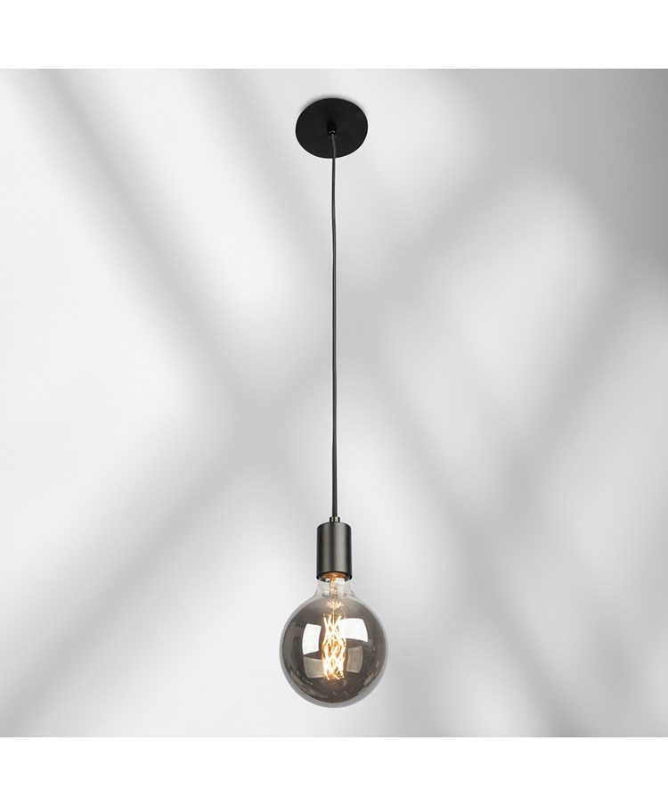 Verona Black Pendant Suspension Ceiling Light (Bulb Not Included) Verona Black Pendant Suspension Ceiling Light (Bulb Not Included)