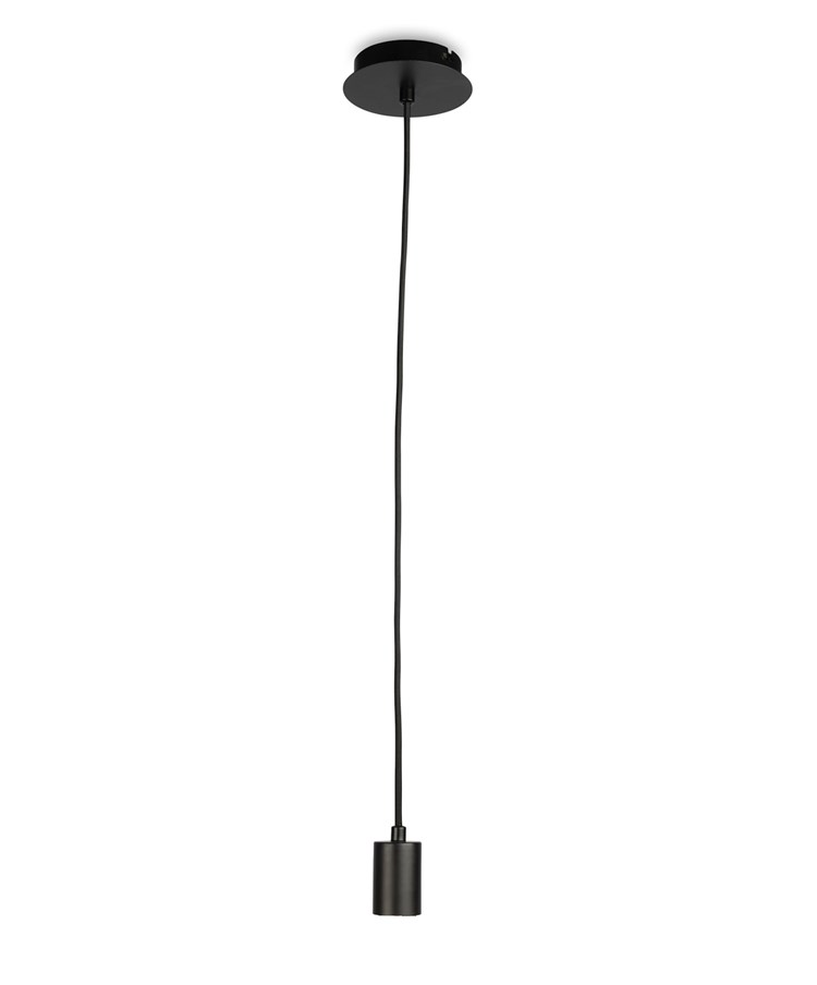 Verona Black Pendant Suspension Ceiling Light (Bulb Not Included) Verona Black Pendant Suspension Ceiling Light (Bulb Not Included)