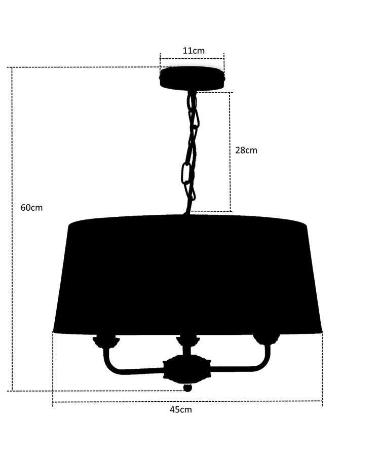 Korus Ceiling Chain 3 Light Satin Silver Finish Matching Modern Grey Shade Korus Ceiling Chain 3 Light Satin Silver Finish Matching Modern Grey Shade