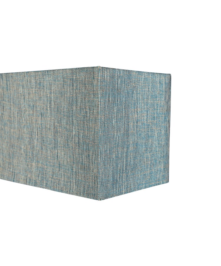 Large X Style Modern Rectangle Statement Table Lamp with Blue Shade - Silver Large X Style Modern Rectangle Statement Table Lamp with Blue Shade - Silver