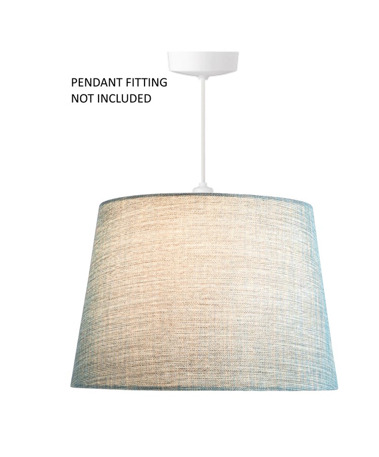 Queenswood Blue Gold Lined Shade Queenswood Blue Gold Lined Shade