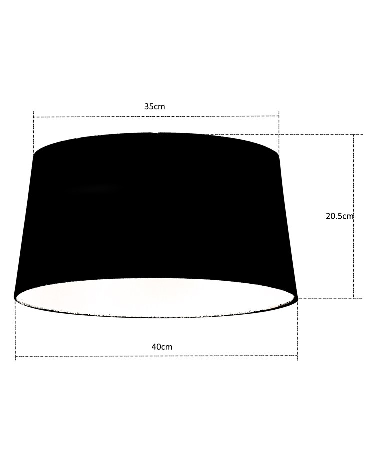 Tapered Beige Large Ceiling Light Lamp Shade - 40cm - Shade Only Tapered Beige Large Ceiling Light Lamp Shade - 40cm - Shade Only