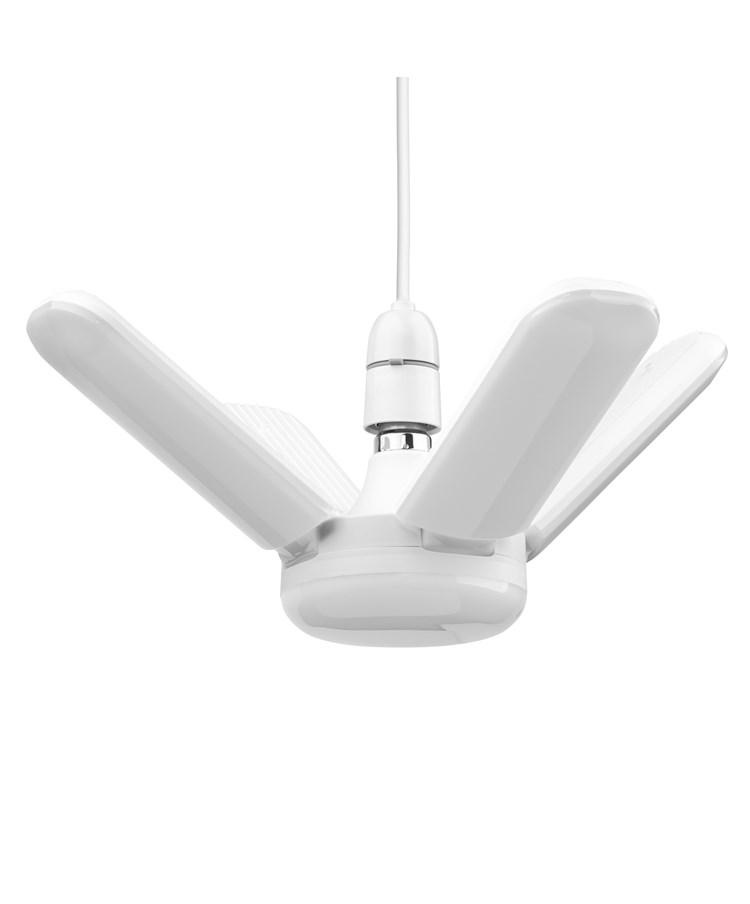 Deformable Garage Light with 4 Adjustable Panels 30W BC/B22 LED Panel Bulb