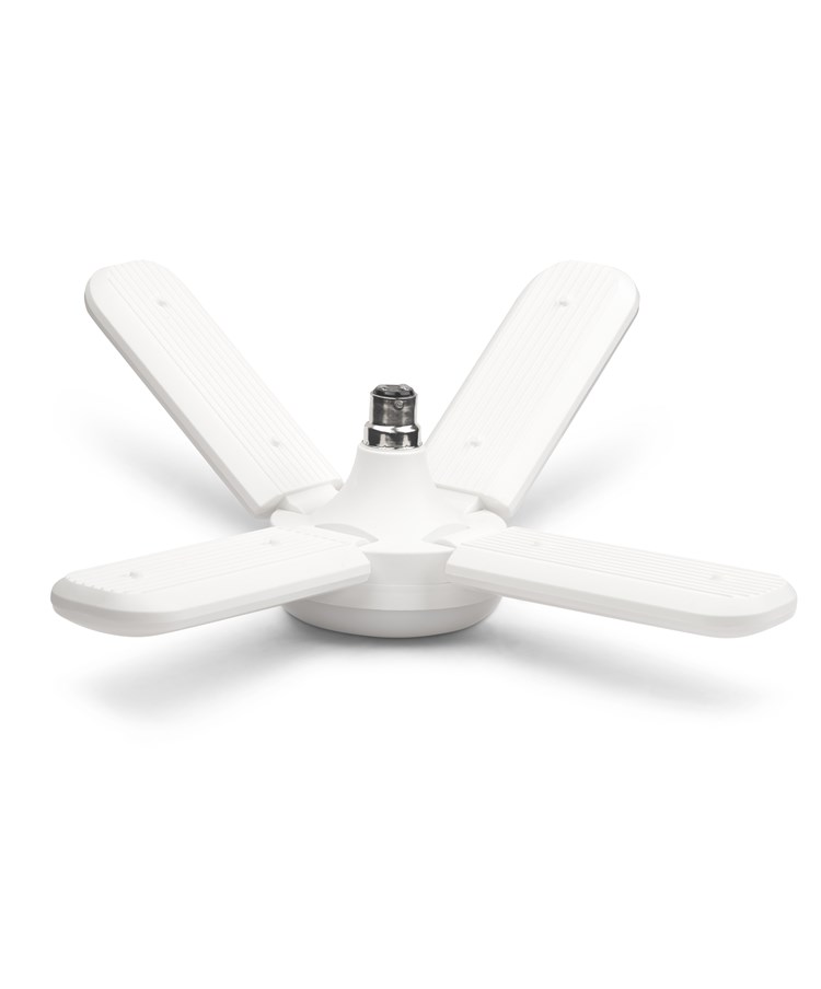 Deformable Garage Light with 4 Adjustable Panels 30W BC/B22 LED Panel Bulb