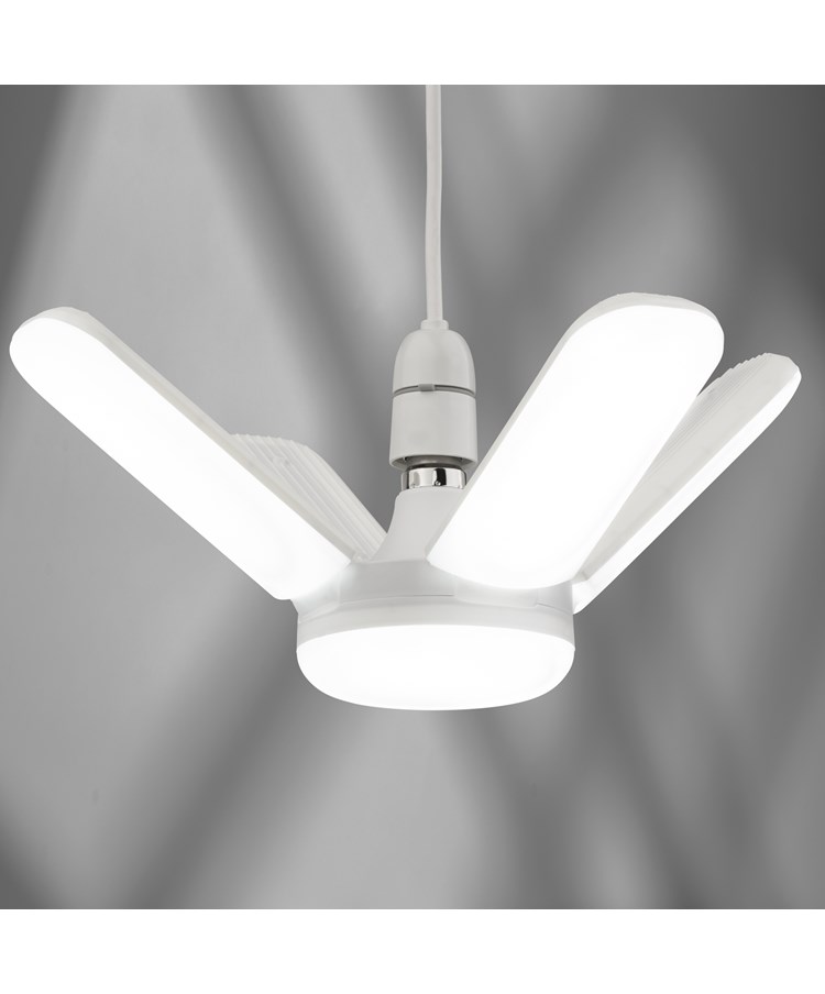 Deformable Garage Light with 4 Adjustable Panels 30W BC/B22 LED Panel Bulb Deformable Garage Light with 4 Adjustable Panels 30W BC/B22 LED Panel Bulb