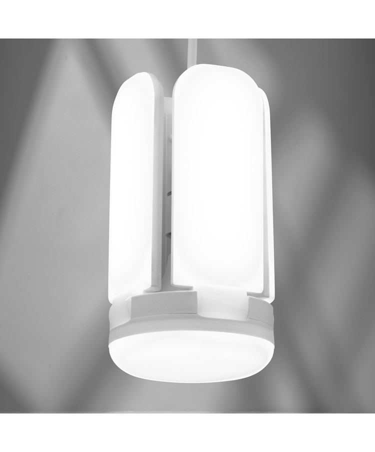 Deformable Garage Light with 4 Adjustable Panels 30W BC/B22 LED Panel Bulb