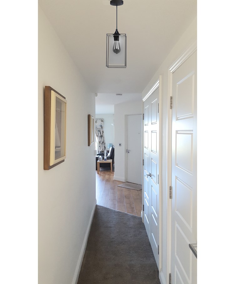 Kassel Matt Black Modern Designer Ceiling Pendant with Clear Glass Shade