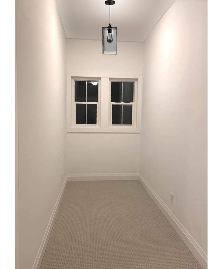 Kassel Matt Black Modern Designer Ceiling Pendant with Clear Glass Shade