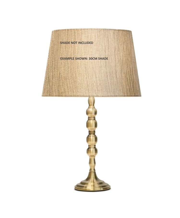 Bergen Antique Brass Table Lamp Base Bergen Antique Brass Table Lamp Base