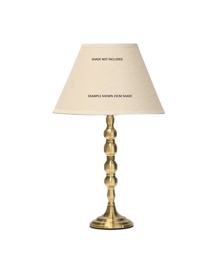 Bergen Antique Brass Table Lamp Base