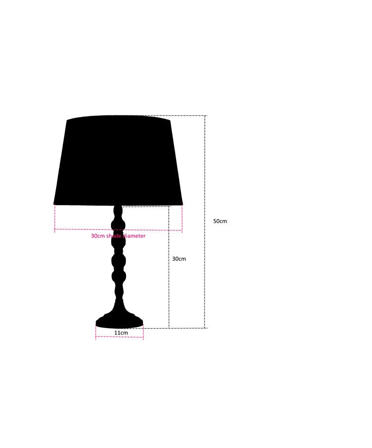 Bergen Slimline Silver Chrome Candlestick Table Lamp with Coolie CR4 Linen Shade Bergen Slimline Silver Chrome Candlestick Table Lamp with Coolie CR4 Linen Shade