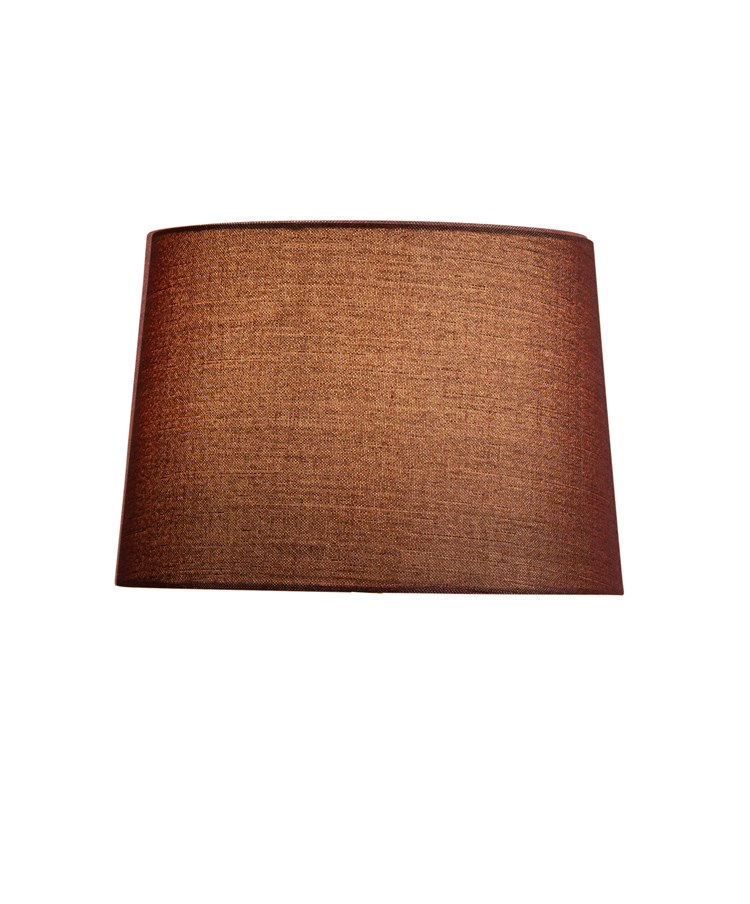Arezo Gold Table Lamp with Red Gold Linen Shade