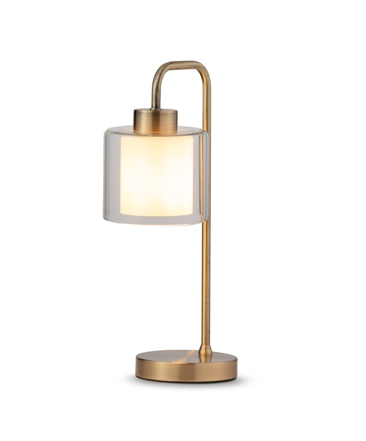 Lulworth Antique Brass Table Lamp