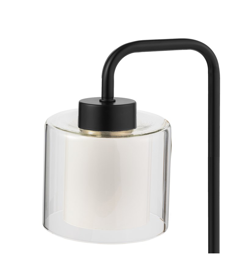 Lulworth Black Arch Table Lamp