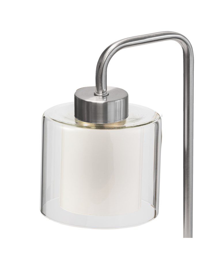 Lulworth Silver Arch Table Lamp Lulworth Silver Arch Table Lamp