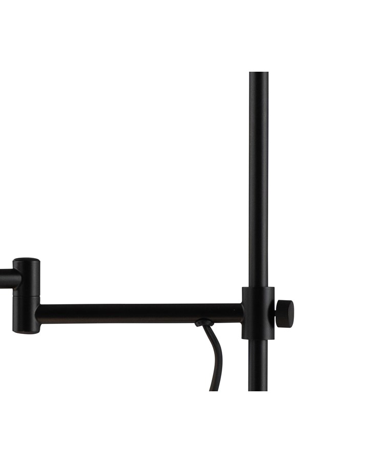 Noir Industrial Adjustable Swing Arm Black Table Desk Lamp Noir Industrial Adjustable Swing Arm Black Table Desk Lamp