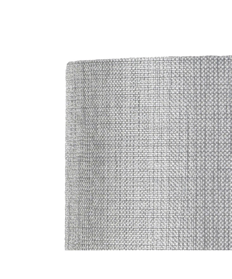 (Pair) Darwen Square Stick Antique Brass with Grey Linen Shade