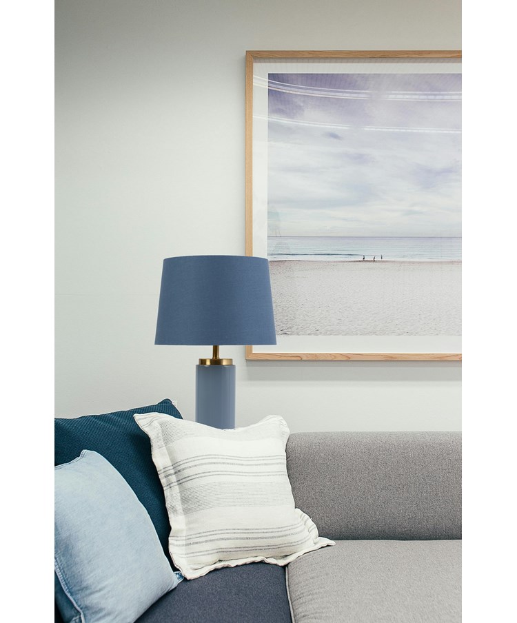 Cylinder Juniper Blue / Gold Effect with Blue Shade Cylinder Juniper Blue / Gold Effect with Blue Shade