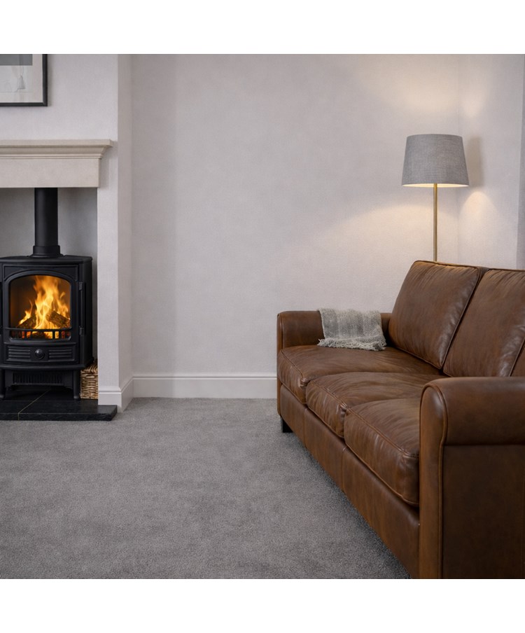 Stockholm Antique Brass Floor Lamp with Cream Pleat Shade Stockholm Antique Brass Floor Lamp with Cream Pleat Shade