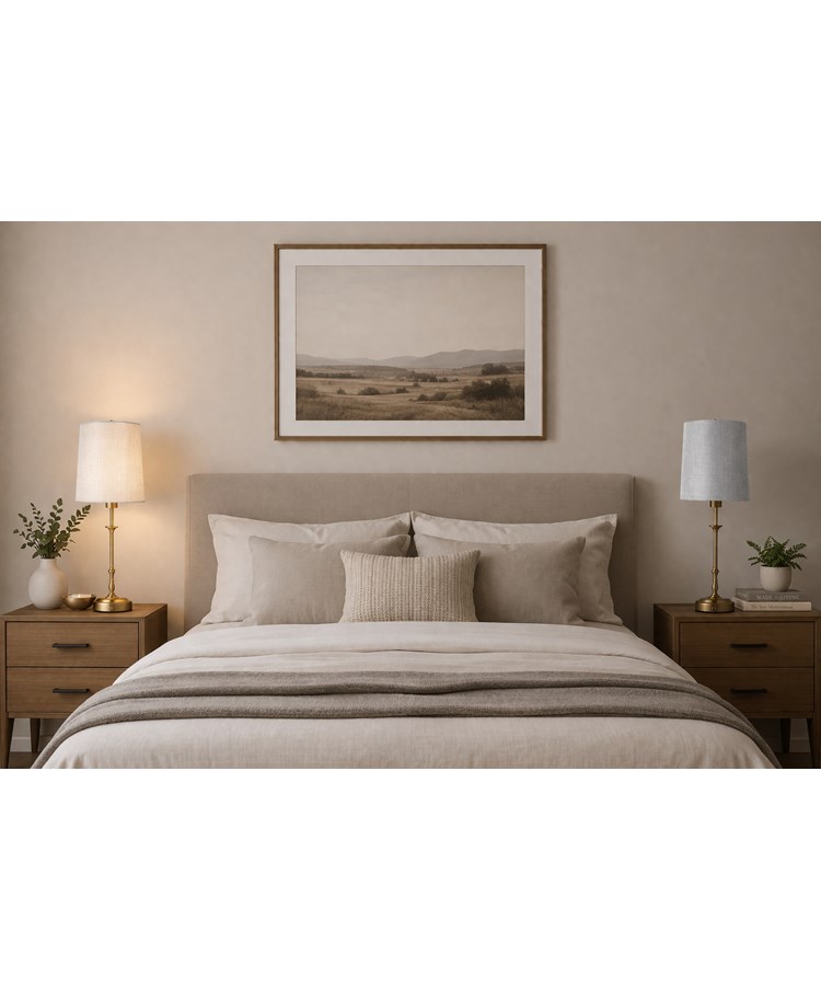 Florence Rechargeable Antique Brass Table Lamp with Grey Linen Shade