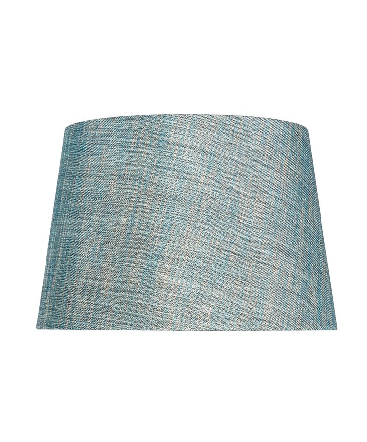 Canon Ball Walnut Print Table Lamp with Blue Gold Shade Canon Ball Walnut Print Table Lamp with Blue Gold Shade