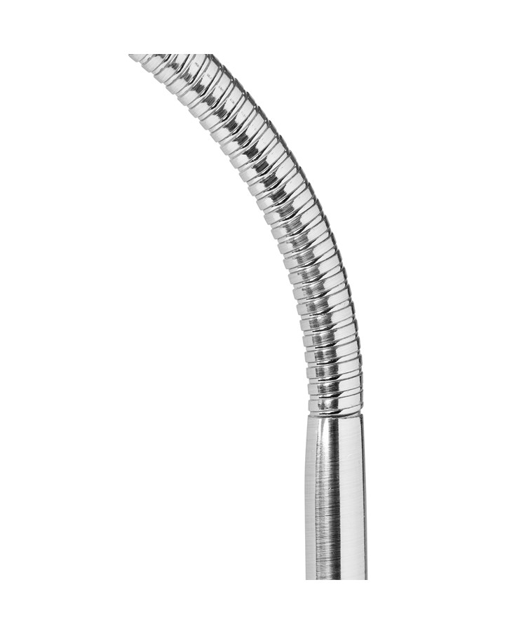 Clarity Satin Silver Reading Lamp