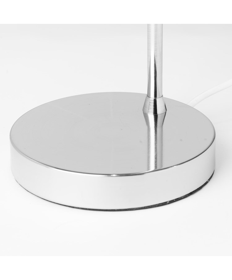 Clarity Satin Silver Reading Lamp