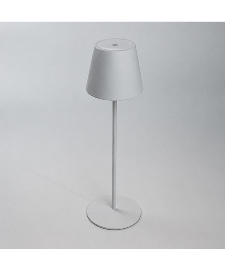 Elipta Rechargeable Battery Outdoor LED Table Lamp - White