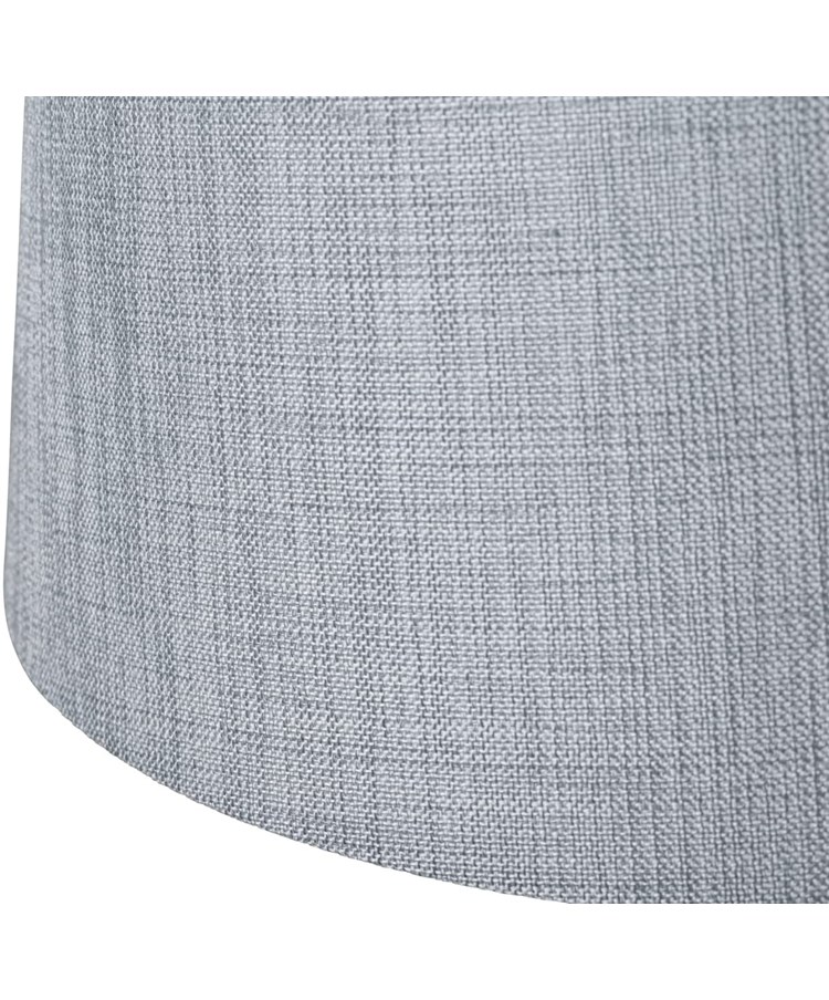 Hepburn Large Printed Ceramic Table Lamp with Grey Shade - Black Print & Silver Hepburn Large Printed Ceramic Table Lamp with Grey Shade - Black Print & Silver