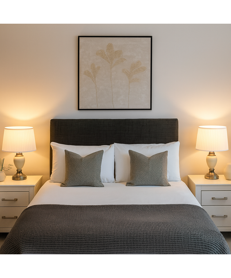 Malham Small Cream Table Lamp with Ivory Pleated Shade Malham Small Cream Table Lamp with Ivory Pleated Shade