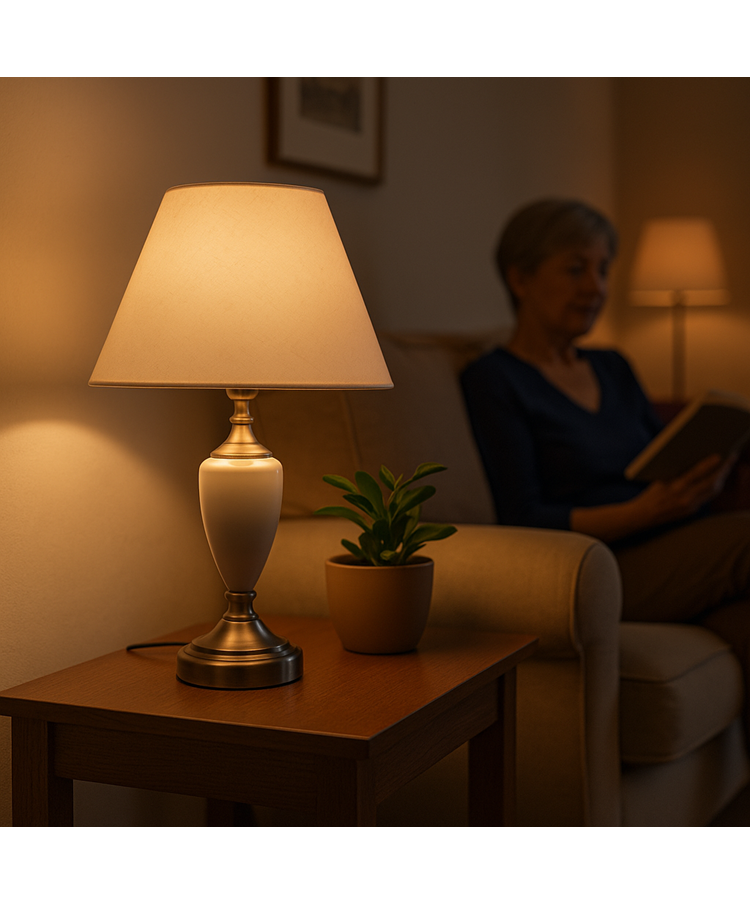 Large Malham Cream Ceramic and Antique Brass Traditional / Classic Table Lamp Large Malham Cream Ceramic and Antique Brass Traditional / Classic Table Lamp