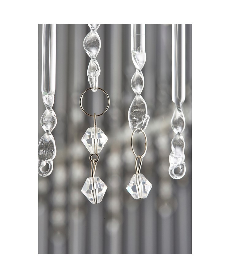 Endon Camille Chrome Chandelier with Glass Drops - 24 Light Endon Camille Chrome Chandelier with Glass Drops - 24 Light