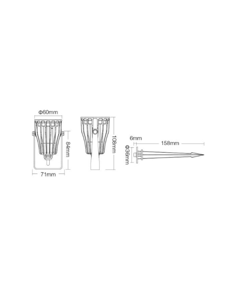 Patilo RGB + CCT LED Spot 6w 240V Patilo RGB + CCT LED Spot 6w 240V