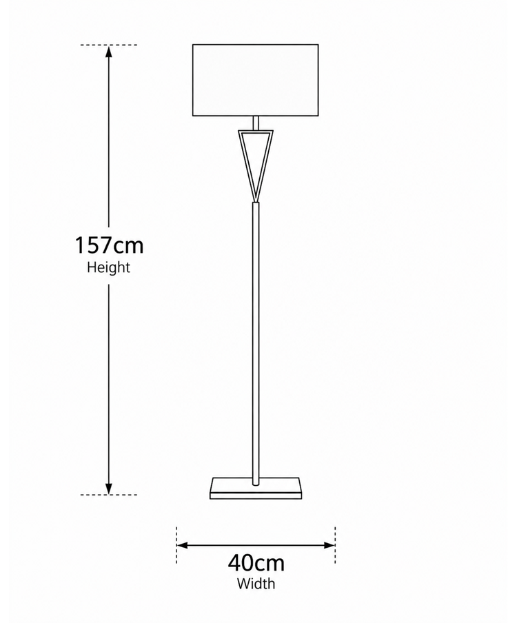 V Design Black Space-Saving Slimline Floor Lamp with Ivory Linen Shade V Design Black Space-Saving Slimline Floor Lamp with Ivory Linen Shade