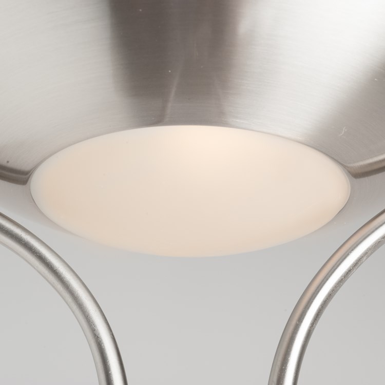 Mother and Child Floor Lamp - Satin Nickel - Complete With LED Bulbs Mother and Child Floor Lamp - Satin Nickel - Complete With LED Bulbs