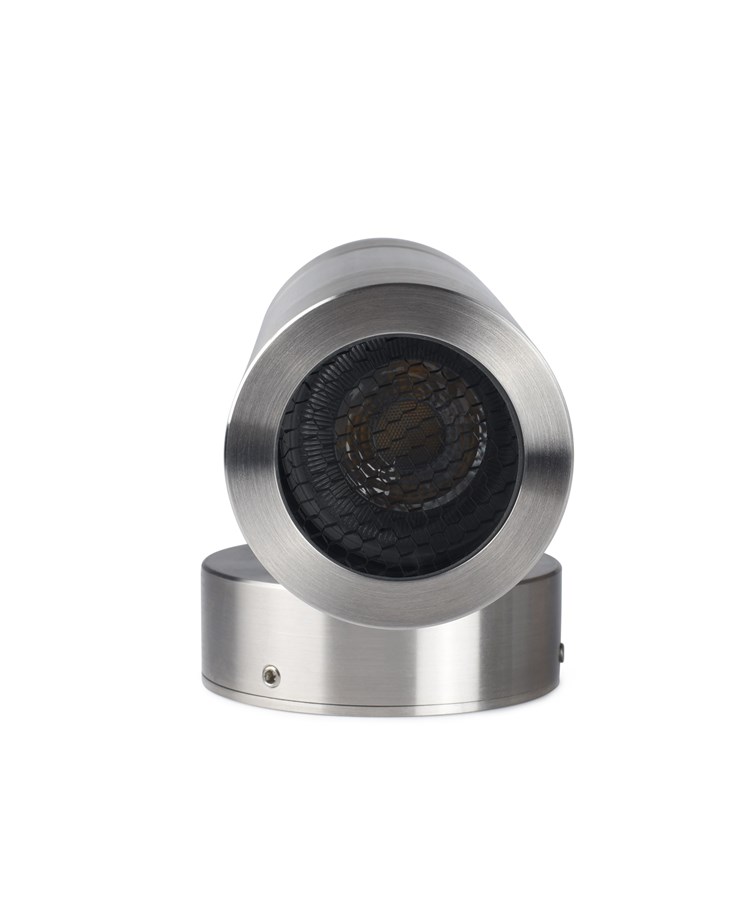 Elipta Compact Up & Down Stainless Steel Outdoor Wall Light Gu10 Elipta Compact Up & Down Stainless Steel Outdoor Wall Light Gu10