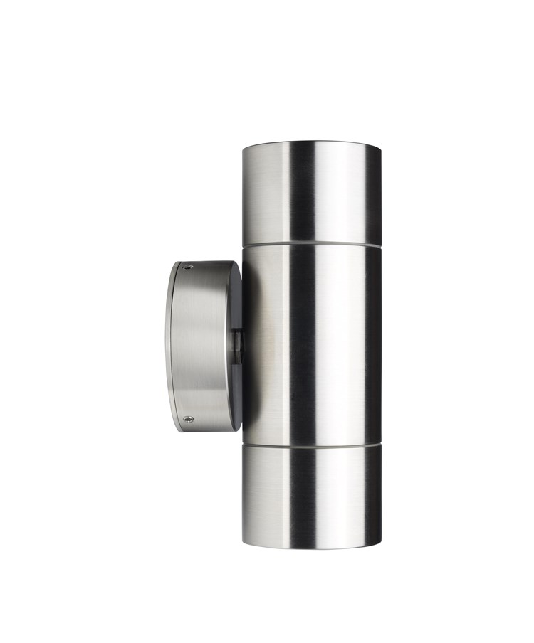 Elipta Compact Up & Down Stainless Steel Outdoor Wall Light Gu10 Elipta Compact Up & Down Stainless Steel Outdoor Wall Light Gu10