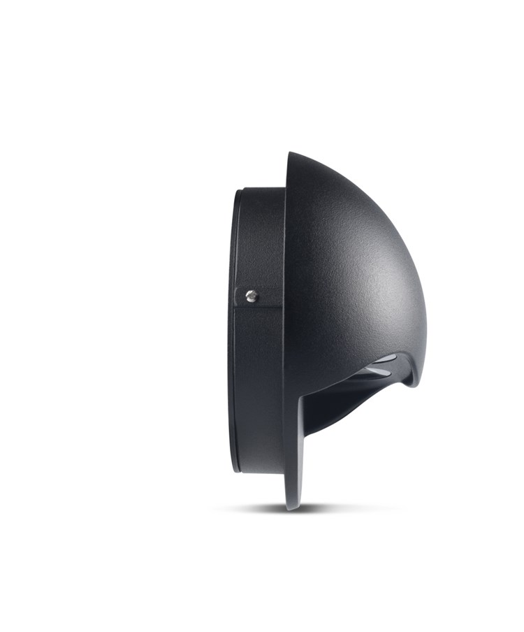 Elipta Gemini Modern Outdoor Downlighter Wall Light - Warm White LED - Black Elipta Gemini Modern Outdoor Downlighter Wall Light - Warm White LED - Black