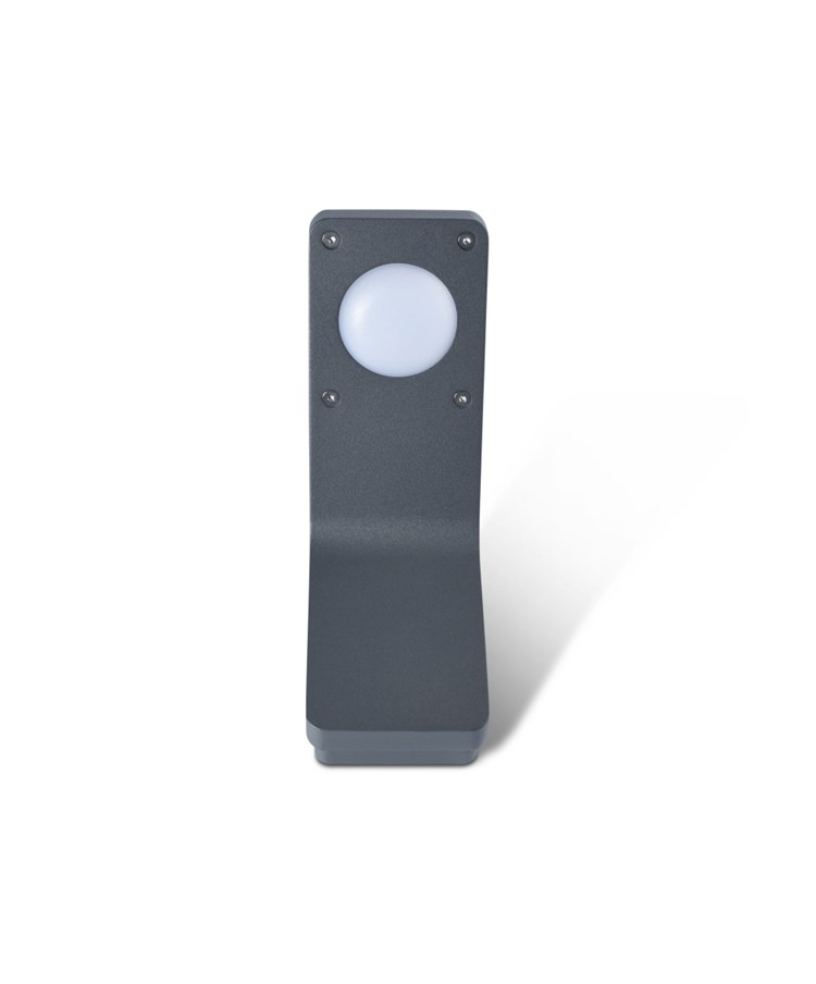 Insika Modern LED Outdoor Wall Light - Graphite Grey - Warm White Insika Modern LED Outdoor Wall Light - Graphite Grey - Warm White